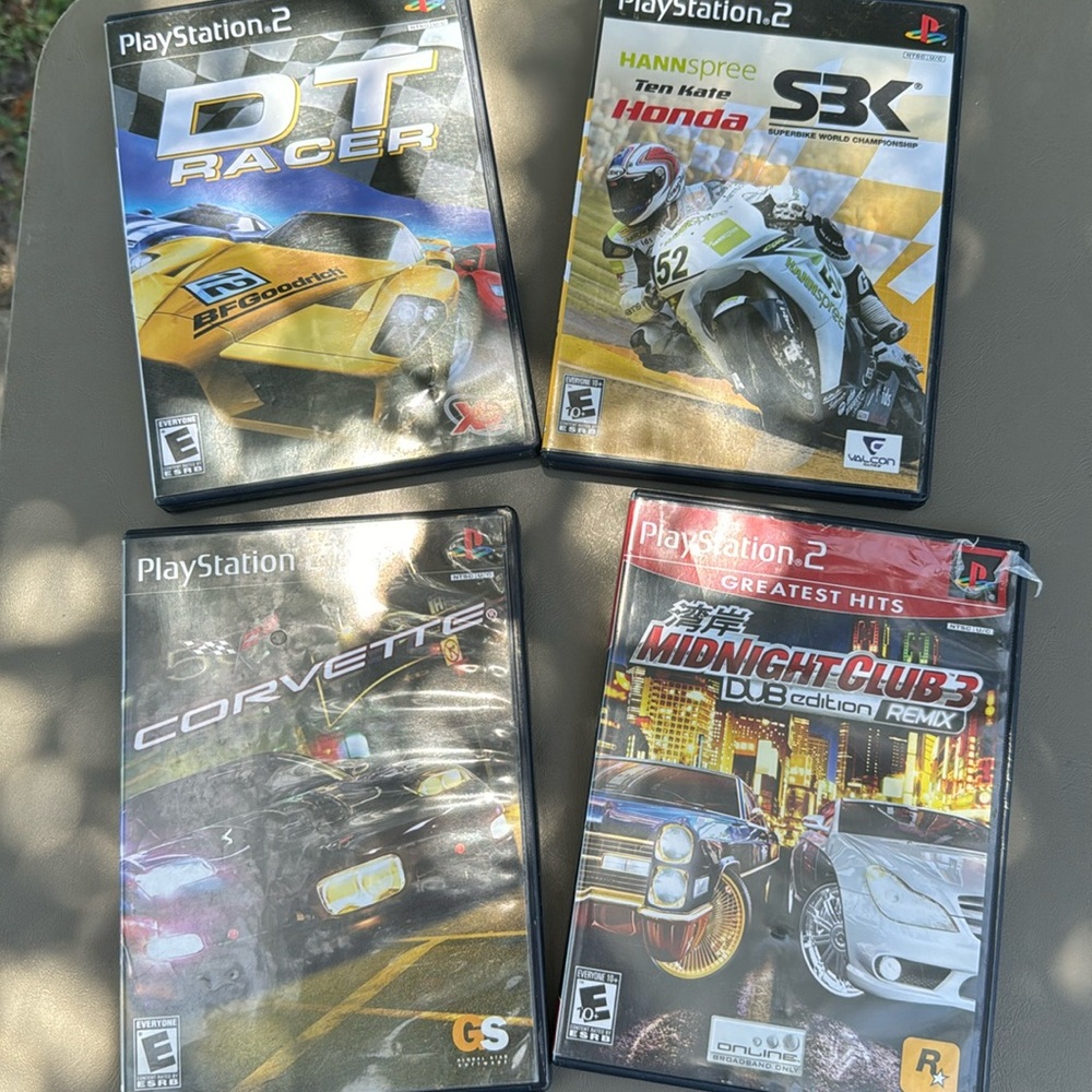 PS2 PlayStation 2 Bundle of 4 NTSC U/C (mlb)